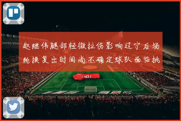 赵继伟腿部轻微拉伤影响辽宁后场轮换复出时间尚不确定球队面临挑战